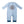 Load image into Gallery viewer, Blue baby boy long sleeve one piece with peace sign print
