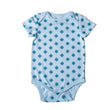 Load image into Gallery viewer, Short sleeve baby onesie with lotus flower print