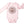 Load image into Gallery viewer, Pink long sleeve baby onesie with peace sign print
