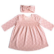 Load image into Gallery viewer, Anya Smocked Diamond Print Dress