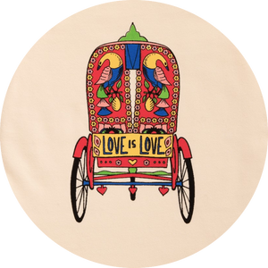 "Love is Love" Rickshaw Onesie